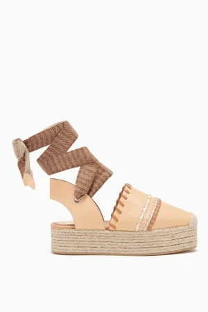 Ulla Johnson Concha Plattform Espadrille
