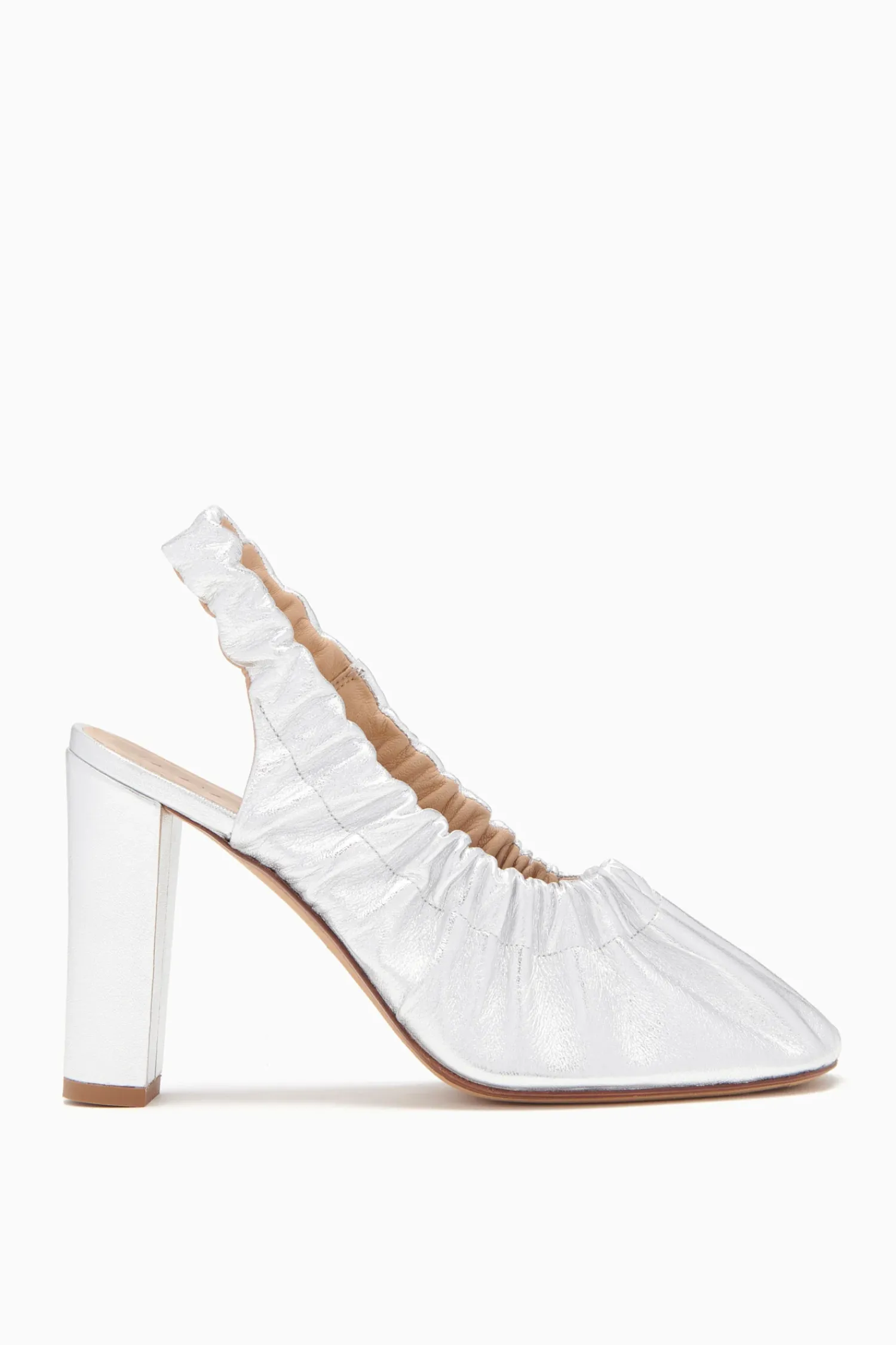 Ulla Johnson Lucia Ruched High Heel