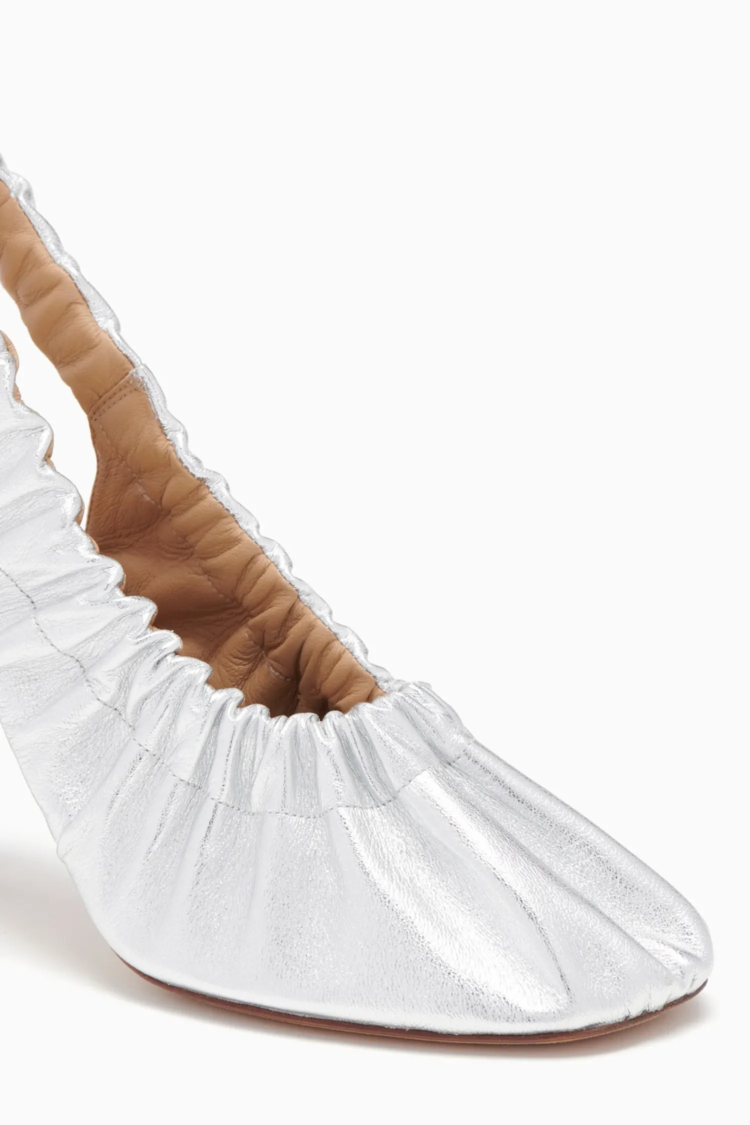 Ulla Johnson Lucia Ruched High Heel