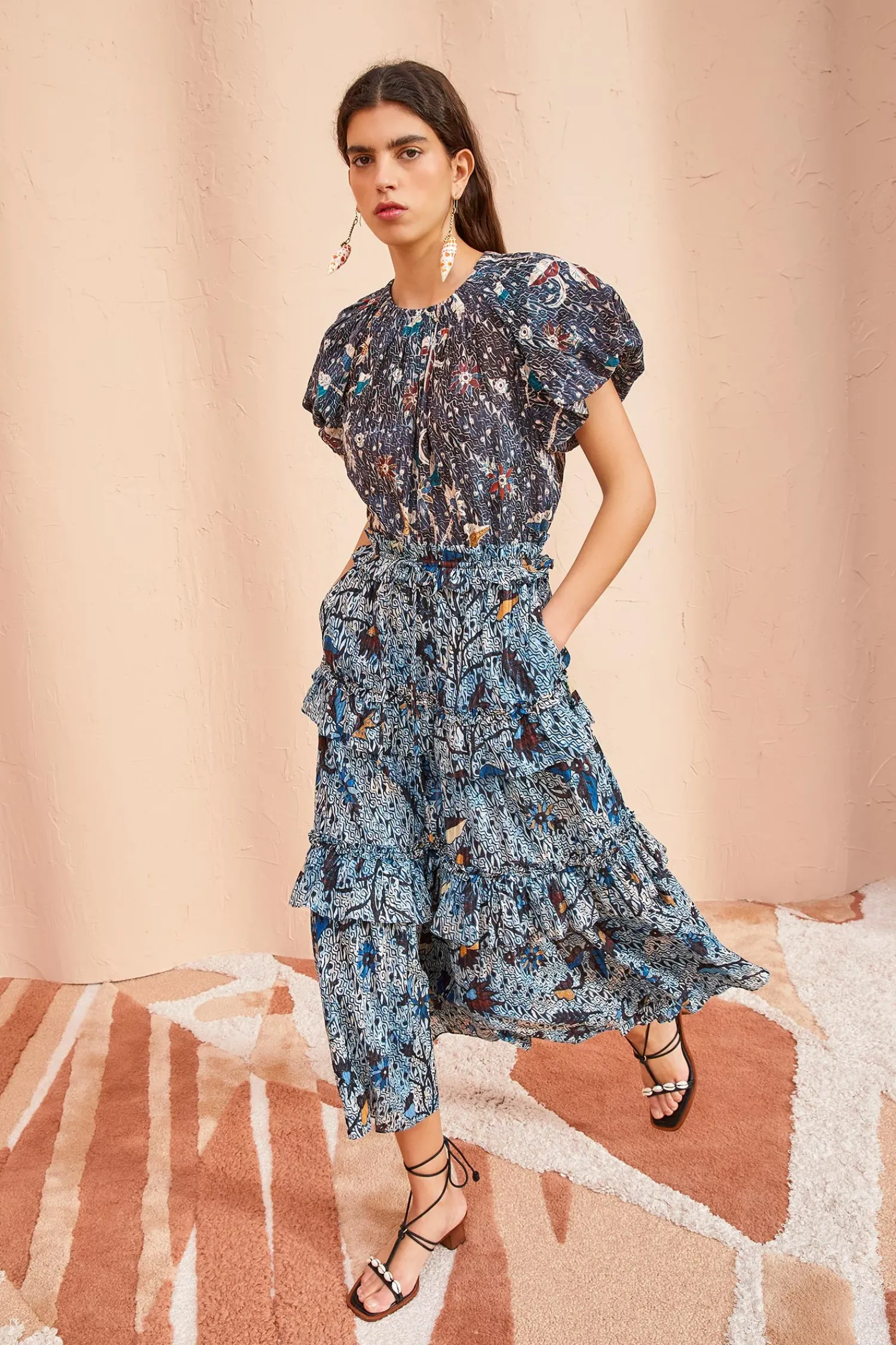 Ulla Johnson Nicolette Shell Laceup Hoy Hael