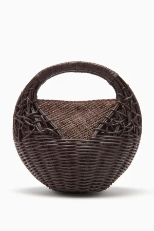 Ulla Johnson Sea Shell Wicker Bag