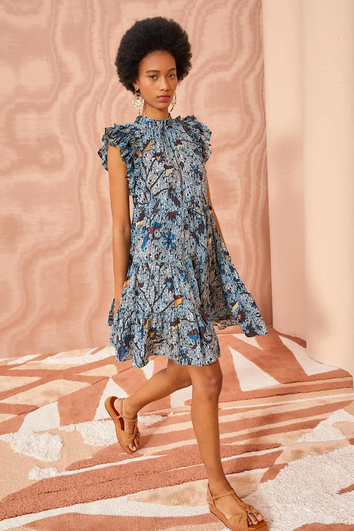 Ulla Johnson Shayna Macrame Flettet Flatform